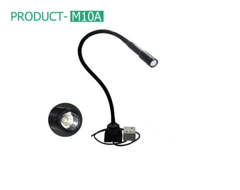 Lampa obrabiarkowa giętka M10A 2.5W 24V Lampa obrabiarkowa giętka M10A 2.5W 24V