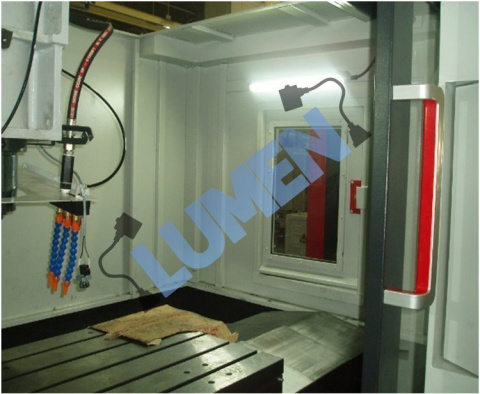 Lampa obrabiarkowa rura M9 300mm 7W 24V Lampa obrabiarkowa rura M9 300mm 7W 24V