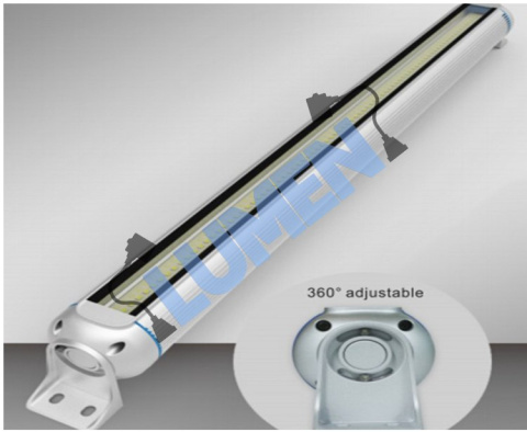 Lampa obrabiarkowa CNC rura M9R-PC 400mm 12W 24V z poliwęglanowym szkłem Lampa obrabiarkowa CNC rura M9R-PC 400mm 12W 24V z poliwęglanowym szkłem