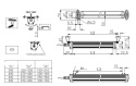 Lampa obrabiarkowa rura M9 300mm 7W 240V